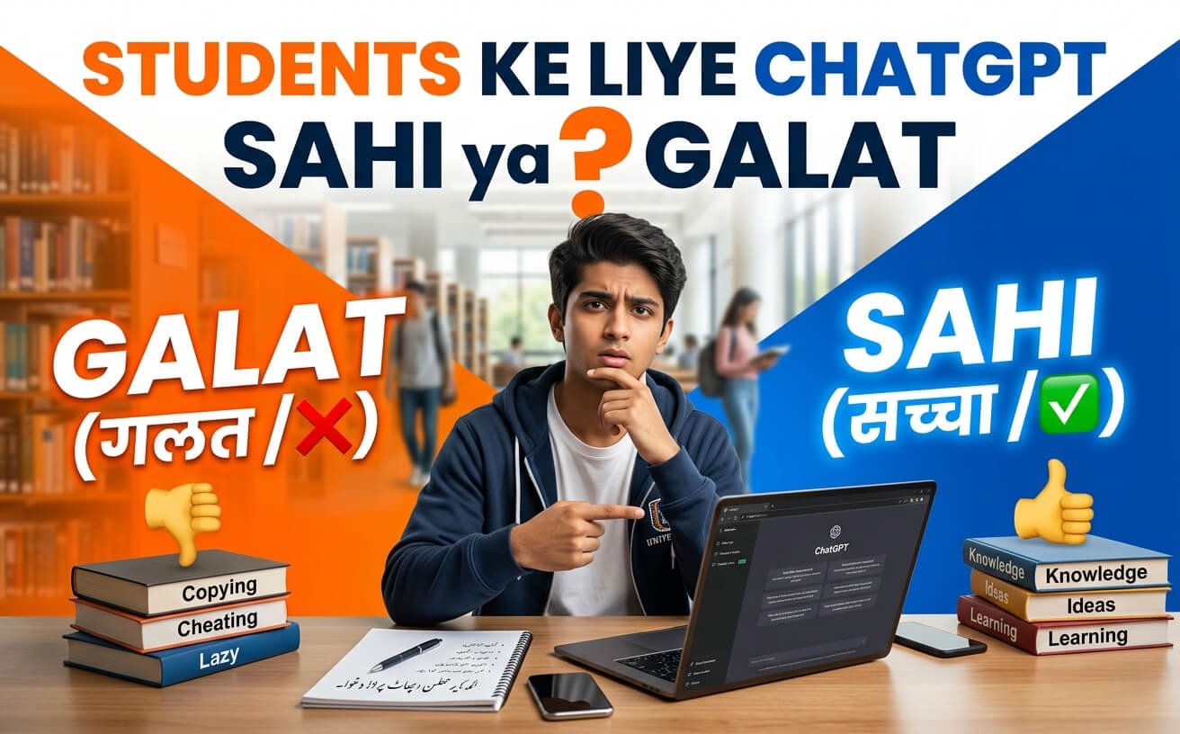ChatGPT Students ke liye — Sahi ya Galat?