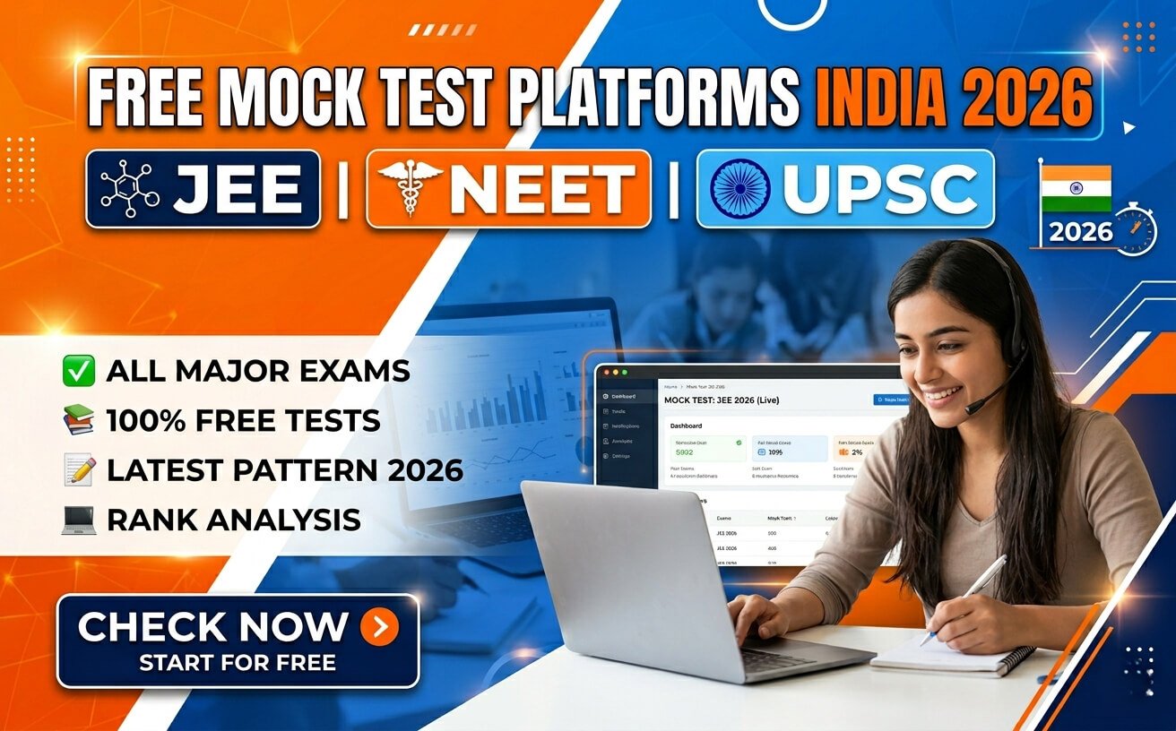 Free Mock Test Platforms India