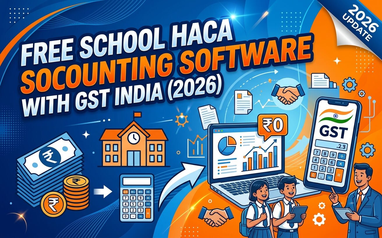 Free School Accounting Software with GST India — 2026 Update