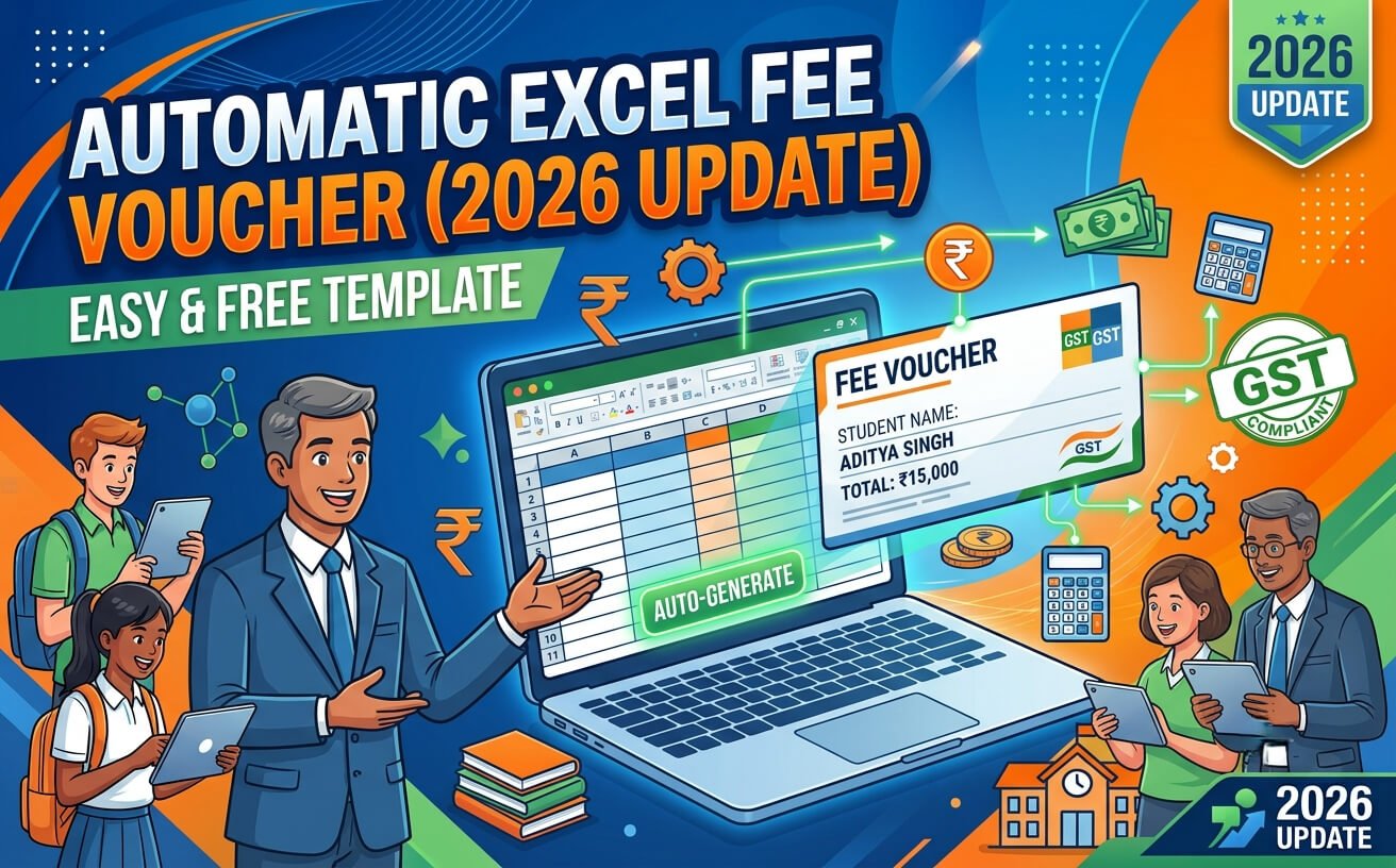 Automatic Fee Voucher Generation in Excel Template — 2026 Update Article
