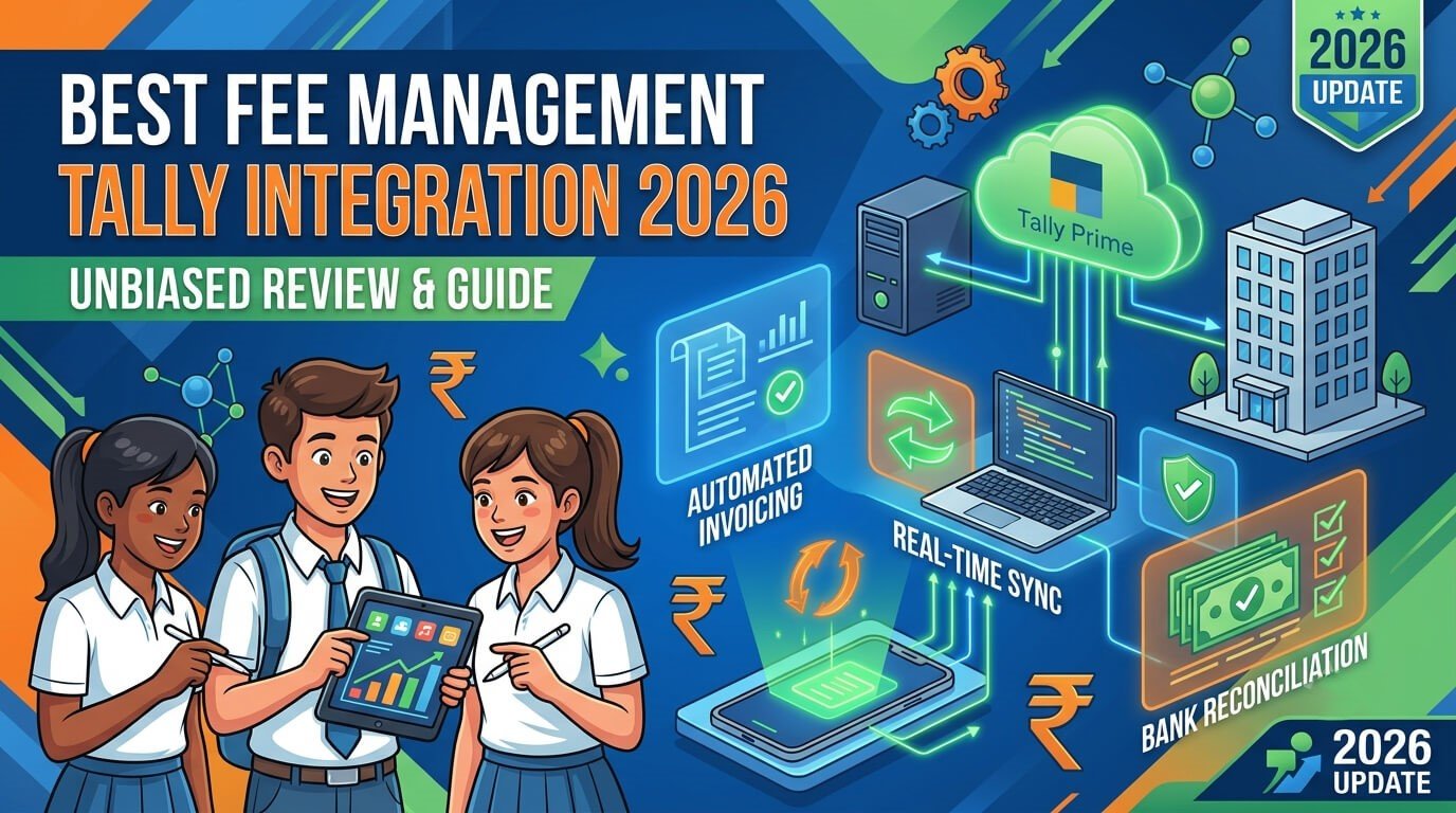 Best Fee Management Software Integrated with Tally (2026) – Unbiased Review